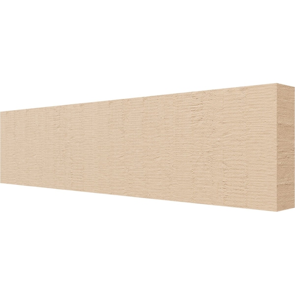 Ekena Millwork 2in. W x 6in. H x 24in. L Block Woodgrain TimberThane Rafter Tail, Primed Tan RFTUR02X06X24BLKRCPR - main